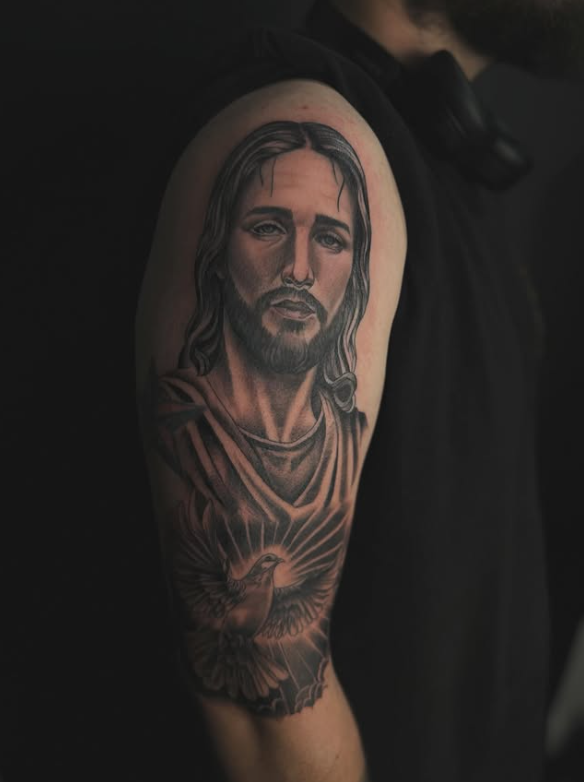 Jesus and Dove